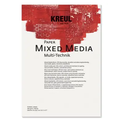 Kreul Mixed media papír KREUL 300 g/m2 - DIN A4