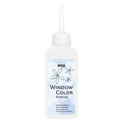 Kreul Barva na sklo WINDOW COLOR 80 ml kontura BÍLÁ