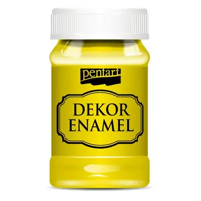 Pentart Dekorační smalt 100 ml ŽLUTÁ