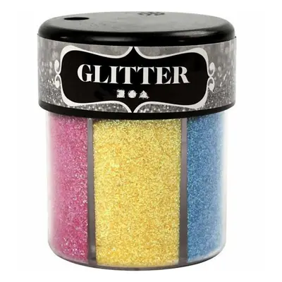 Creative Sada Glitter třpytky 6 x 13 g světlé barvy