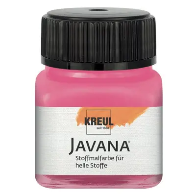 Kreul Barva na světlý textil JAVANA 20 ml RŮŽOVÁ