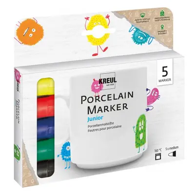 Kreul Sada Fix na porcelán KREUL medium JUNIOR 5 ks