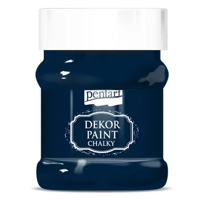 Pentart Křídová a dekorační barva PENTART 230 ml NAVY MODRÁ