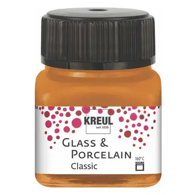 Kreul Barva na sklo a porcelán classic 20 ml METALICKÁ ZLATOBRONZOVÁ