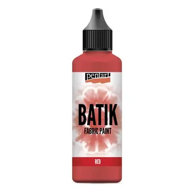 Pentart Batikovací barva PENTART 80 ml ČERVENÁ