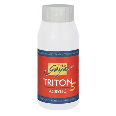 Solo Goya Akrylová barva TRITON SOLO GOYA lesk 750 ml BÍLÁ