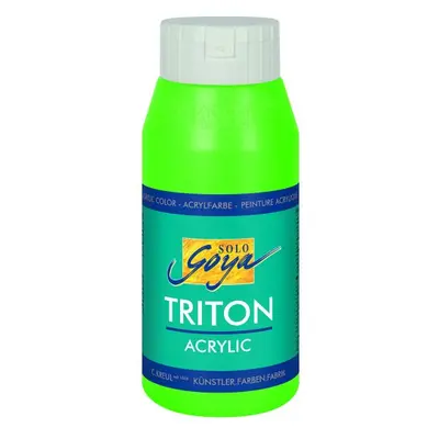 Solo Goya Akrylová barva TRITON SOLO GOYA 750 ml SVÍTÍCÍ ZELENÁ