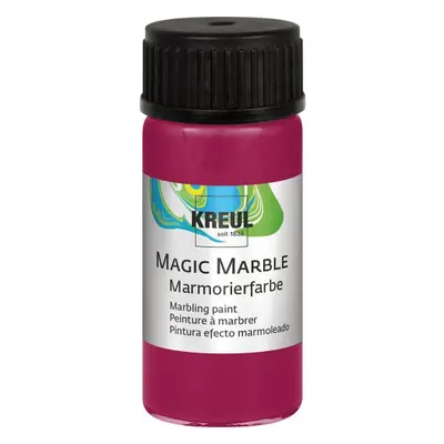 Kreul Mramorovací barva Magic Marble 20 ml RUBÍNOVÁ