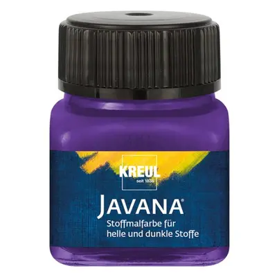 Kreul Barva na světlý a tmavý textil JAVANA 20 ml FIALOVÁ