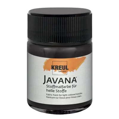 Kreul Barva na světlý textil JAVANA 50 ml ČERNÁ