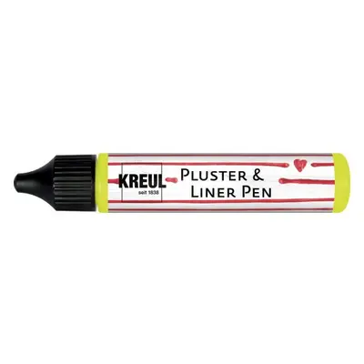 Kreul 3D Pluster & LinerPen 29 ml NEON ŽLUTÁ