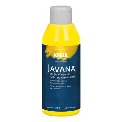 Kreul Barva na světlý a tmavý textil JAVANA 250 ml ŽLUTÁ