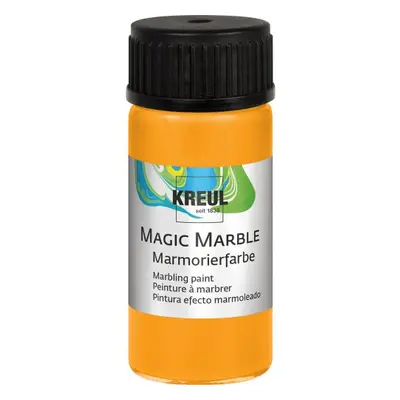 Kreul Mramorovací barva Magic Marble 20 ml NEONOVÁ ORANŽOVÁ