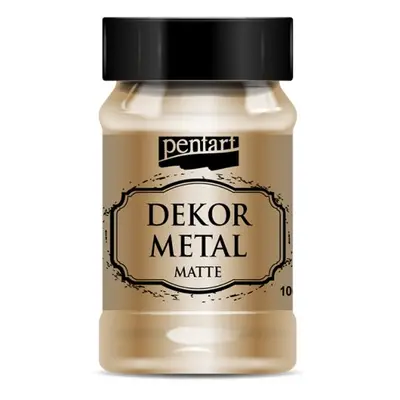 Pentart Metalická a dekorační barva PENTART 100 ml BRONZOVÁ