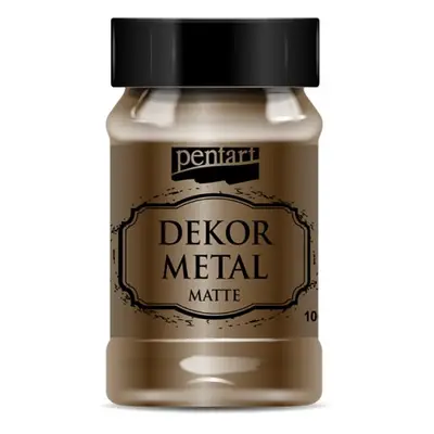 Pentart Metalická a dekorační barva PENTART 100 ml ČOKOLÁDOVÁ