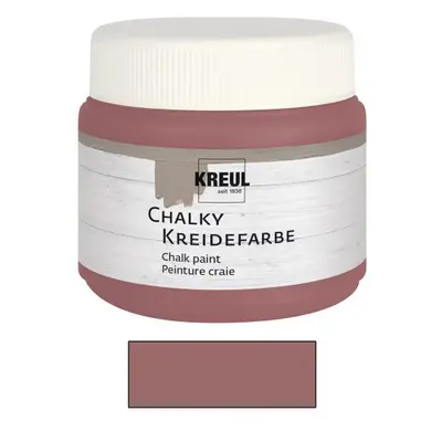 Kreul Křídová barva CHALKY PAINT 150 ml RŮŽOVÁ MARSALA