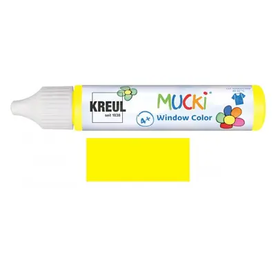 Mucki Barva na sklo MUCKI WINDOW COLOR 29 ml ŽLUTÁ