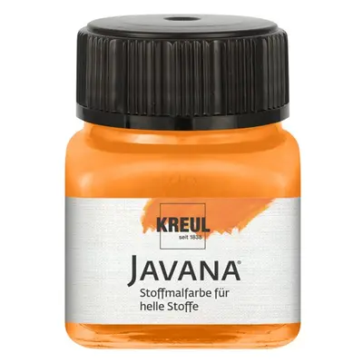 Kreul Barva na světlý textil JAVANA 20 ml ORANŽOVÁ