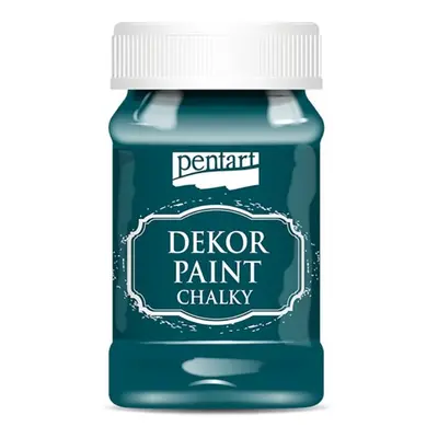 Pentart Křídová a dekorační barva PENTART 100 ml SMARAGDOVÁ