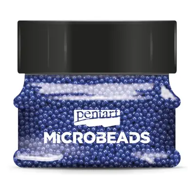 Pentart Korálky skleněné MICROBEADS PENTART MODRÁ