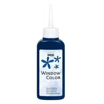 Kreul Barva na sklo WINDOW COLOR 80 ml NOČNÍ MODRÁ