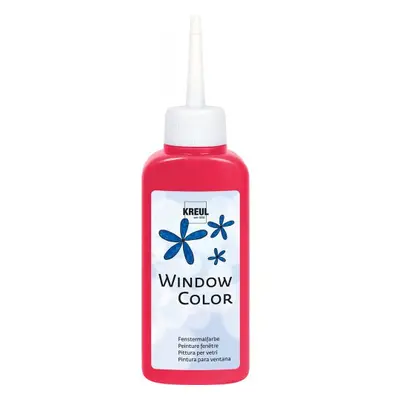 Kreul Barva na sklo WINDOW COLOR 80 ml RUBÍNOVÁ