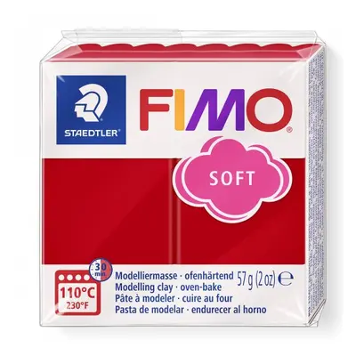 Staedtler FIMO soft 57g VÁNOČNÍ ČERVENÁ