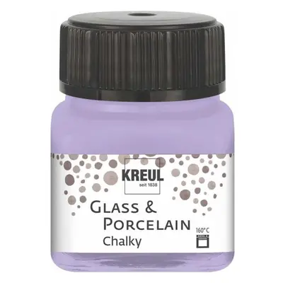 Kreul Barva na sklo a porcelán CHALKY 20 ml LEVANDULOVÁ