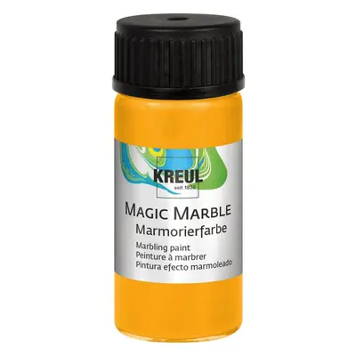 Kreul Mramorovací barva Magic Marble 20 ml SLUNEČNÍ ŽLUTÁ