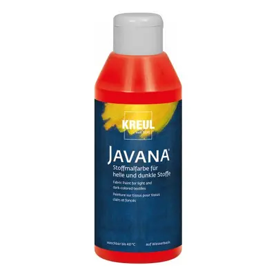 Kreul Barva na světlý a tmavý textil JAVANA 250 ml ČERVENÁ