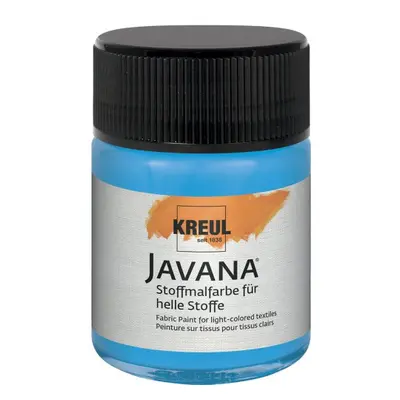 Kreul Barva na světlý textil JAVANA 50 ml AZUROVÁ