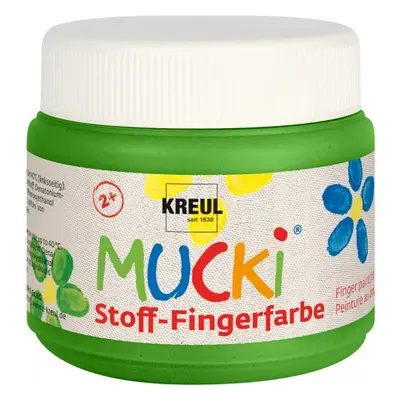 Mucki Prstová barva na textil MUCKI 150 ml ZELENÁ