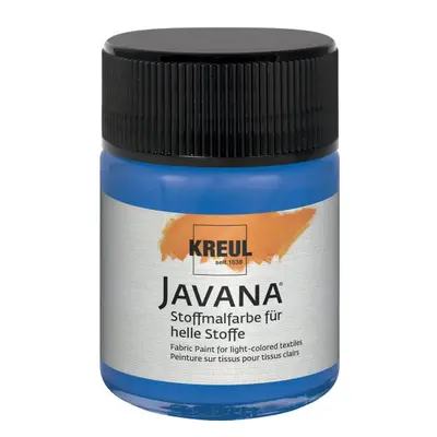 Kreul Barva na světlý textil JAVANA 50 ml KRÁLOVSKÁ MODRÁ