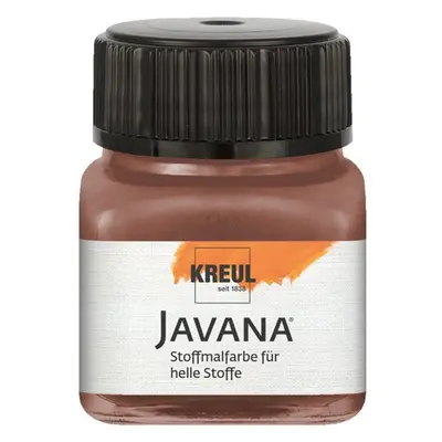 Kreul Barva na světlý textil JAVANA 20 ml HNĚDÁ