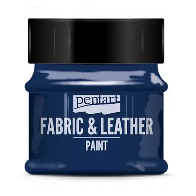 Pentart Barva na kůži a textil glitter PENTART 50 ml MODRÁ