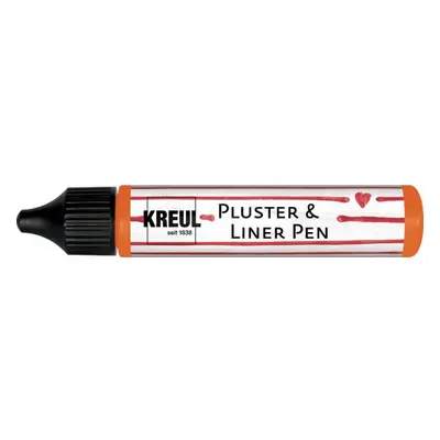 Kreul 3D Pluster & LinerPen 29 ml NEON ORANŽOVÁ