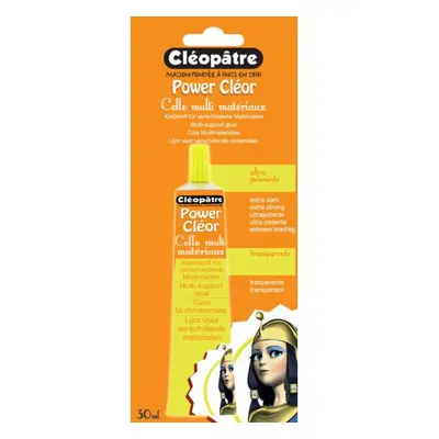 Cleopatre Lepidlo transparentní extra silné POWER CLEOR 30 g v tubě