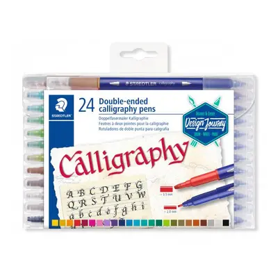 Staedtler Calligraph Duo 24 barev