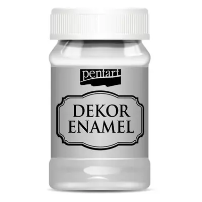 Pentart Dekorační smalt 100 ml ŠEDÁ