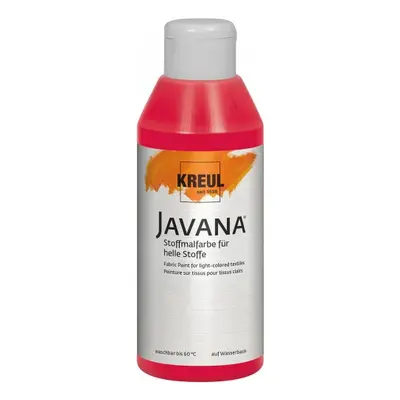 Kreul Barva na světlý textil JAVANA 250 ml KARMÍNOVÁ ČERVENÁ