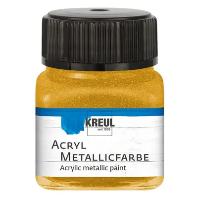 Kreul Akrylová barva metalická KREUL 20 ml ZLATÁ