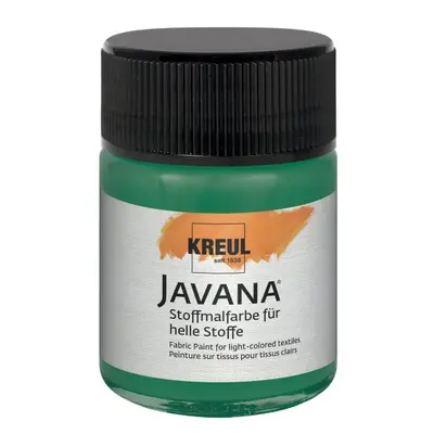 Kreul Barva na světlý textil JAVANA 50 ml TMAVÁ ZELENÁ