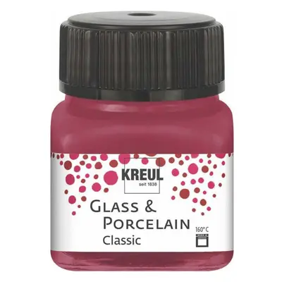 Kreul Barva na sklo a porcelán classic 20 ml GRANÁTOVÁ