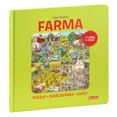 Baagl FARMA – Puzzle, omalovánky, kvízy