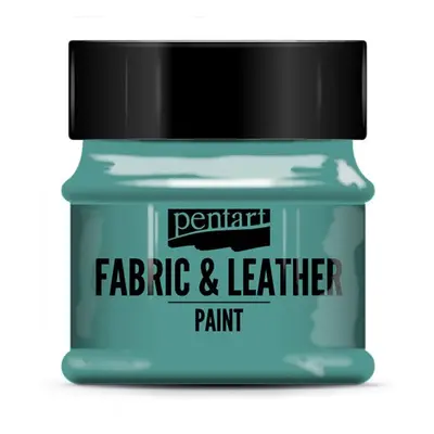 Pentart Barva na kůži a textil PENTART 50 ml TYRKYSOVÁ ZELENÁ