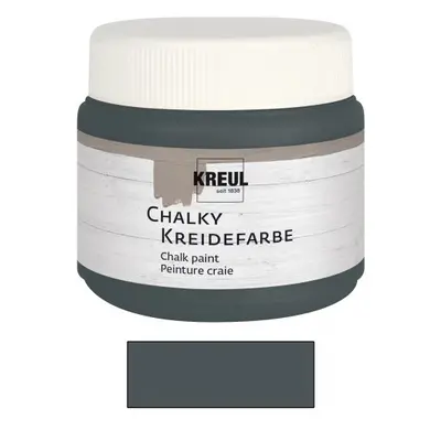 Kreul Křídová barva CHALKY PAINT 150 ml VULKANICKÁ ŠEDÁ