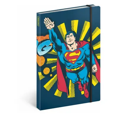 Baagl Notes Superman – Bang, linkovaný, 13 × 21 cm