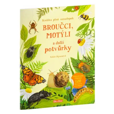 Baagl BROUČCI, MOTÝLI a další potvůrky – Kniha samolepek