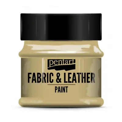 Pentart Barva na kůži a textil PENTART 50 ml SVĚTLÁ HNĚDÁ