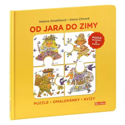 Baagl OD JARA DO ZIMY – Puzzle, básničky, omalovánky, kvízy